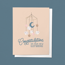 Congratulations On Your New Sleep Schedule Baby Greeting Card