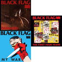 Black Flag - Damaged & First Four Years & My War - LP Vinyl Bundle