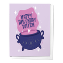 Happy Birthday Witch | Halloween Witchy Greeting Card