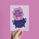 Happy Birthday Witch | Halloween Witchy Greeting Card