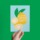 Happy Birthday to my Main Squeeze | Lemon Greeting Card