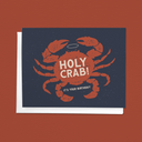 Holy Crab It's Your Birthday | Shellfish Greeting Card