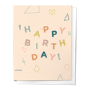 Birthday Bash; Celebratory Birthday Greeting Card