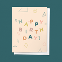 Birthday Bash; Celebratory Birthday Greeting Card