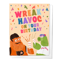 Wreak Havoc on your Birthday, Philly Sports Greeting Card