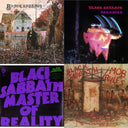 Black Sabbath (180G) & Master Of Reality (180G) & Paranoid & Mob Rules (Deluxe/2LP)