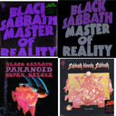 Black Sabbath - Sabbath Bloody Sabbath (180G) & Master Of Reality (180G) & Master Of Reality & Paranoid (Deluxe Edition) - LP Vinyl Bundle