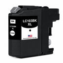 U.S. Remanufactured for Brother LC103BK XL High Yield Black Ink Cartridge
