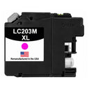 U.S. Remanufactured for Brother LC203XLM High Yield Magenta Ink Cartridge