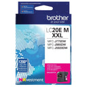 New, Pre-Owned - Brother LC20E Extra High Yield Magenta Ink Cartridge