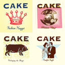 Cake - Fashion Nugget (X) (180G) & Prolonging The Magic (180G) & Comfort Eagle (180G) & Pressure Chief - LP Vinyl Bundle