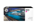 New, Pre-Owned, Original HP 842A High Yield Magenta Ink Cartridge, C1Q47A