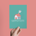 I Hope It Isn't Haunted, New Home Housewarming Congratulations Greeting Card