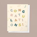 Crazy Congrats Congratulations Greeting Card
