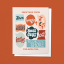 Philadelphia Slang and Sayings Congratulations General Greeting Card
