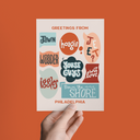 Philadelphia Slang and Sayings Congratulations General Greeting Card