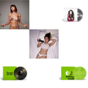 Brat & It's Completely Different (2LP/Brat Green Vinyl) & Brat (Black Ice LP Vinyl) & How I'm Feeling Now (Clear LP Vinyl) & Charli Charli (2LP) & True Romance Original Angels Repress