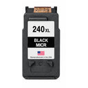 U.S. Remanufactured for Canon PG-240XL Black MICR High Yield Ink Cartridge
