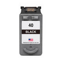 U.S. Remanufactured for Canon PG-40 Black Ink Cartridge
