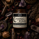 Crystal Witch | 9oz Witch Candle | Malicious Women Co.