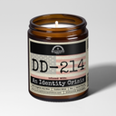 DD-214 | 9oz Military Candle | Malicious Women Co.