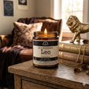 I'm a MotherF'n Leo (Jul 23 - Aug 22) | 9oz Zodiac Candle | Malicious Women Co