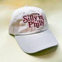 Silly in Philly Red Unstructured 6-Panel Hat