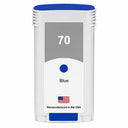 U.S. Remanufactured for HP 70 130-ml (C9458A) Blue Ink Cartridge