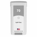 U.S. Remanufactured for HP 70 130-ml (C9451A) Light Gray Ink Cartridge