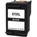 U.S. Remanufactured for HP 67XXL (3YM59AN) Black Extra High Yield Ink Cartridges