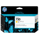 New, Pre-Owned - HP 730 130-ml (P2V64A) Yellow Ink Cartridge