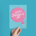 Happy Farter's Day Father's Day Holiday Dad Greeting Card