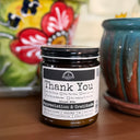 Malicious Women Co. Thank you 9 oz Funny Soy Candle | Clean Burning Long Lasting | Appreciation Gift Home Fragrance Candle Aroma