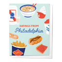 Eatings from Philadelphia, Philly Foods Greeting Card