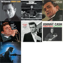 At Folsom Prison & At San Quentin & Greatest Hits, Volume 1 & Songwriter & Rebel Sings (Crystal Clear & Solid Silver LP Vinyl) & Essential Johnny Cash & Christmas: There'll Be Peace In The Valley