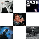 At San Quentin & Greatest Hits, Volume 1 & Songwriter & American Iv: The Man Comes Around & Rebel Sings (Crystal Clear & Solid Silver LP Vinyl)