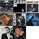 Johnny Cash - At Folsom Prison & At San Quentin & Greatest Hits, Volume 1 & Songwriter & American Iii: Soitary Man & American Iv: The Man Comes Around & Rebel Sings (Crystal Clear & Solid Silver LP Vinyl) & Christmas: There'll Be Peace In The Valley