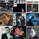 Johnny Cash - At Folsom Prison & At San Quentin & Greatest Hits, Volume 1 & Songwriter & American Iii: Soitary Man & American Iv: The Man Comes Around & Rebel Sings (Crystal Clear & Solid Silver LP Vinyl) & Essential Johnny Cash & Christmas: There'll