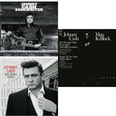 Johnny Cash - Songwriter & Rebel Sings (Crystal Clear & Solid Silver LP Vinyl) & Man In Black (White LP Vinyl)