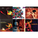 Jimi Hendrix - Band Of Gypsys (180G/50Th Anniversary/Booklet/Images/Essay By John Mcdermott/Poster) & Blues (2LP/180G/Gatefold) & Live At Woodstock & Live At Monterey (180G) & Hear My Music (2LP/Gatefold) (180G) & Machine Gun Jimi Hendrix The