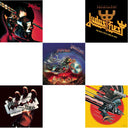 Judas Priest - Stained Class (180G/Dl Card) & British Steel (180G)(Dl Code) & Painkiller (180G/Dl Card) & Reflections - 50 Heavy Metal Years Of Music (2LP/180G/Red Vinyl) & Screaming For Vengeance (180G/Dl Card)