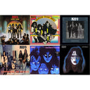 Love Gun (Tangerine/Aqua Splatter LP Vinyl) & Hotter Than Hell & Dressed To Kill & Carnival Of Souls & Creatures Of Night & Ace Frehley
