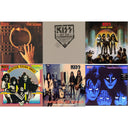 Music From The Elder (Half-Speed Master/Clear LP Vinyl/180G) & Kiss Off The Soundboard: Donington 1996 (Live) (3LP) & Love Gun (Tangerine/Aqua Splatter LP Vinyl) & Hotter Than Hell & Carnival Of Souls & Creatures Of Night