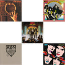 Music From The Elder (Half-Speed Master/Clear LP Vinyl/180G) & Kiss Off The Soundboard: Donington 1996 (Live) (3LP) & Love Gun (Tangerine/Aqua Splatter LP Vinyl) & Hotter Than Hell & Asylum