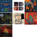 King Gizzard & The Lizard Wizard - Laminated Denim (Lucky Rainbow LP Vinyl) & Live In London '19 (Fuzz Club Official Bootleg) (Coloured LP Vinyl) & Ice, Death, Planets, Lungs, Mushrooms & Lava (2LP/Recycled Black Wax Vinyl) & Murder Of The Universe