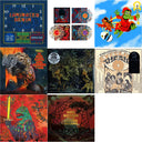 King Gizzard & The Lizard Wizard - Laminated Denim (Lucky Rainbow LP Vinyl) & Live In London '19 (Fuzz Club Official Bootleg) (Coloured LP Vinyl) & Live In Melbourne '21 (Yellow Vinyl/2LP) (I) & Ice, Death, Planets, Lungs, Mushrooms & Lava