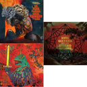 King Gizzard & The Lizard Wizard - Ice, Death, Planets, Lungs, Mushrooms & Lava (2LP/Recycled Black Wax Vinyl) & 12 Bar Bruise (Sea Foam Green LP Vinyl) & Nonagon Infinity (Alien Warp Drive Edition) (2LP/Coloured Vinyl)