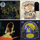 King Gizzard & The Lizard Wizard - Murder Of The Universe (Transparent Green W/Mustard Yelow Splatter LP Vinyl) & Eyes Likes The Sky (Peach LP Vinyl) & Infest The Rats' Nest (Red/Black LP Vinyl) & Flying Microtonal Banana (Randomly Colored Recycled