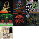 King Gizzard & The Lizard Wizard - I'm In Your Mind Fuzz & Live In Brussels '19 (140G/3LP) & Murder Of The Universe (Transparent Green W/Mustard Yelow Splatter LP Vinyl) & Polygondwanaland & Eyes Likes The Sky (Peach LP Vinyl) & Infest The Rats' Nest