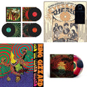 King Gizzard & The Lizard Wizard - Live In Adelaide '19 (Fuzz Club Official Bootleg) & Eyes Likes The Sky (Peach LP Vinyl) & Willoughby's Beach (Tangerine LP Vinyl) & Nonagon Infinity (Yellow/Red/Black LP Vinyl)